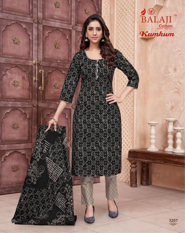 Balaji Kumkum Vol-32 Designer Kurti Bottom With Dupatta